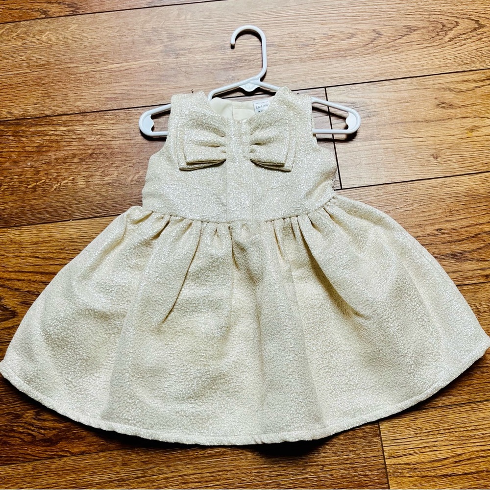 Carter's Cream Formal Kids Dress